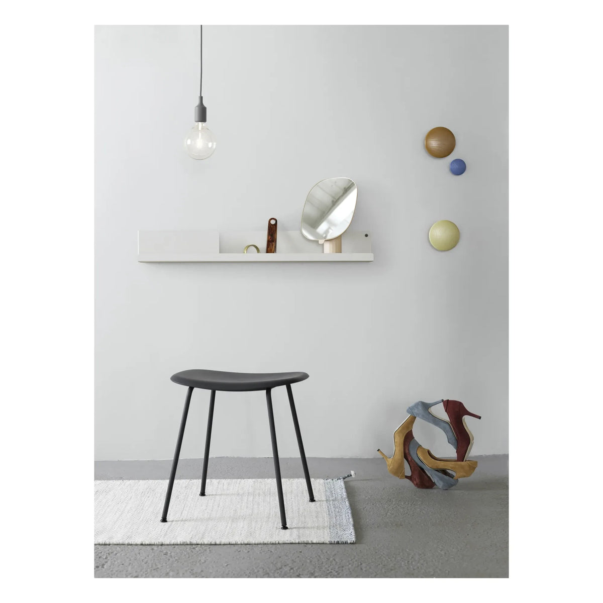 Muuto - Alfombra de Lana Ply | Crema