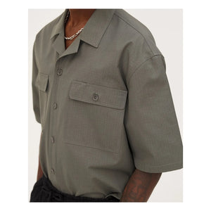 Noyoco - Camisa de algodón orgánico Borneo | Caqui