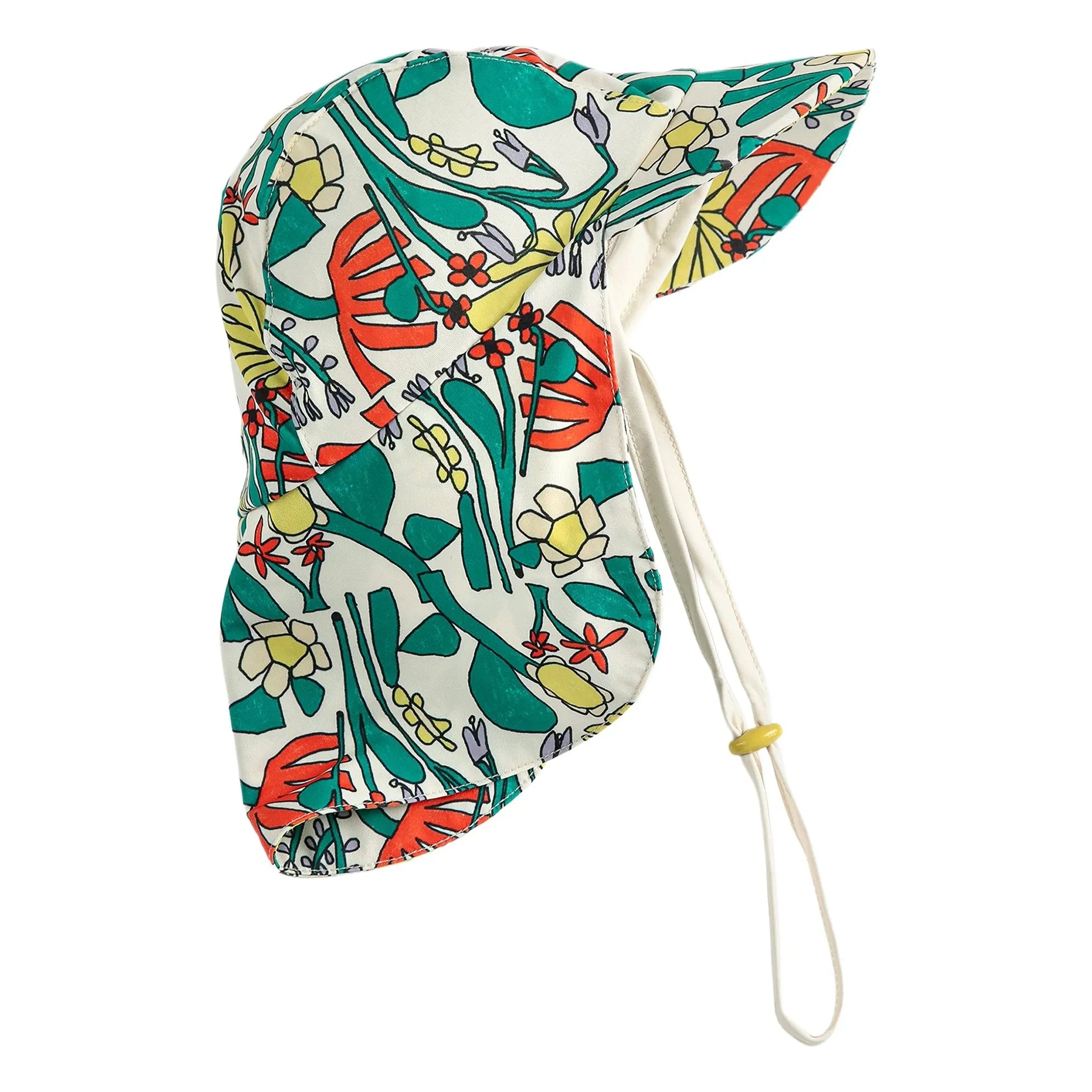Bobo Choses - Gorro de baño de flores | White