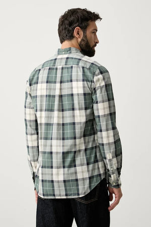 Camisa de algodón Rawley para hombre Barbour