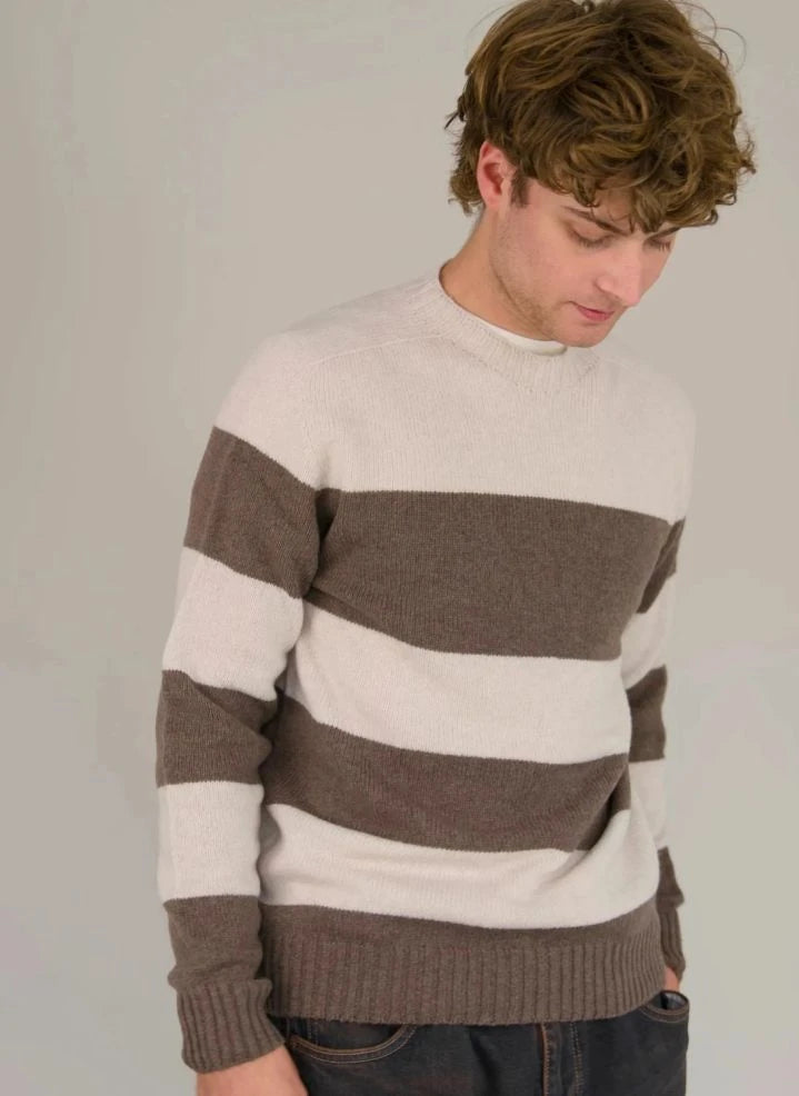 Origin Knitwear - Suéter de Lana Sin Costuras | Lila