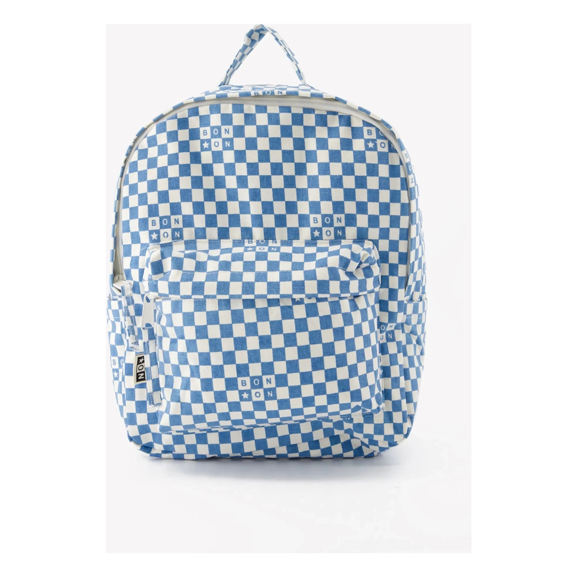 Bonton - PM Mochila Carreaux | Azul Índigo