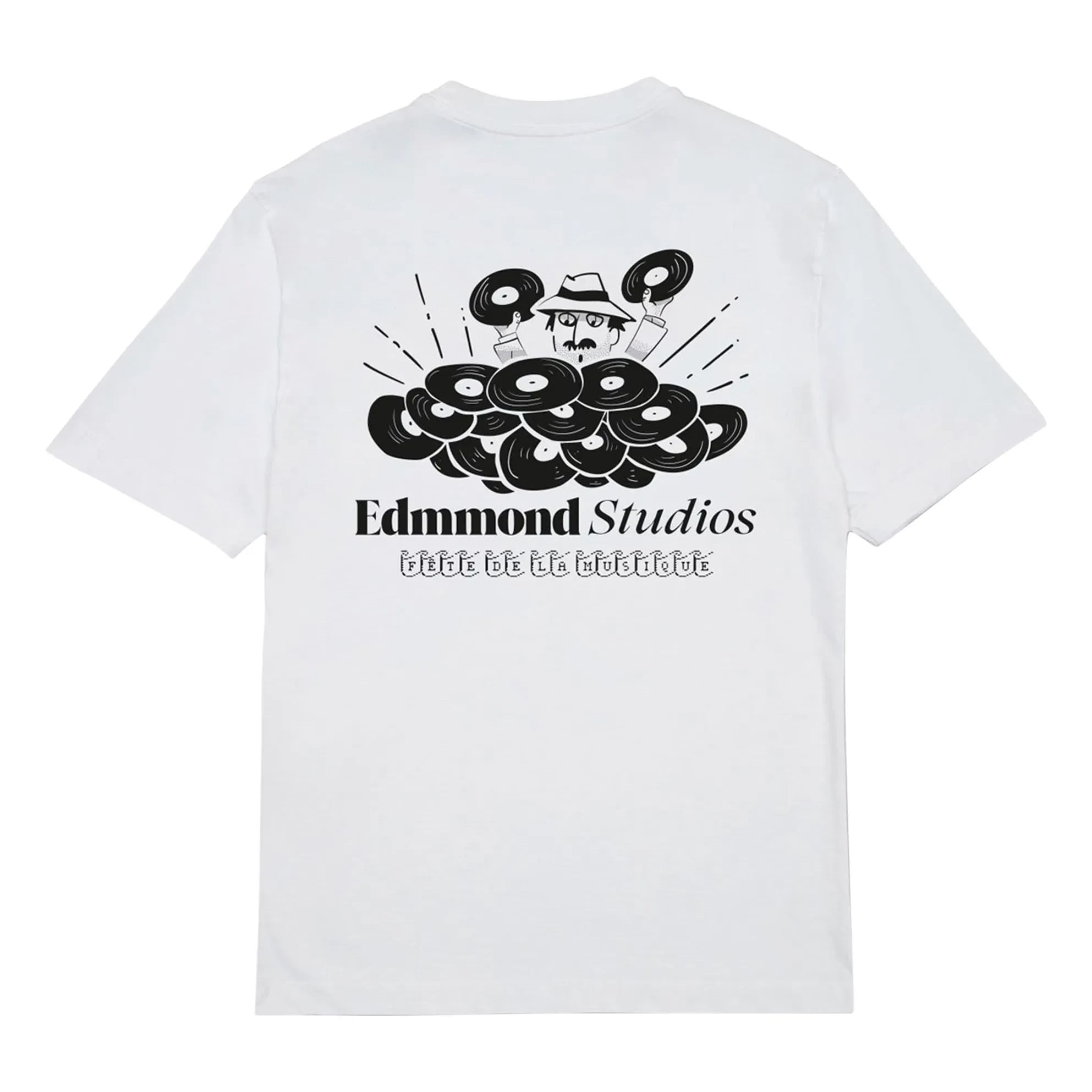 Edmmond Studios - Speakers T-Shirt | Blanco