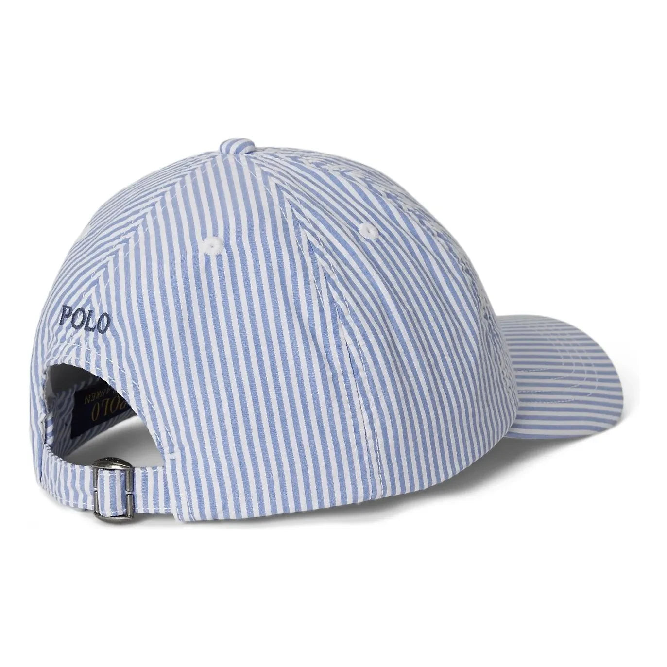 Ralph Lauren - Gorra con logo a rayas | Azul