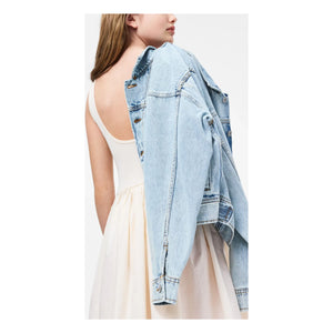 Molo - Vestido de algodón orgánico Corella | Marfil