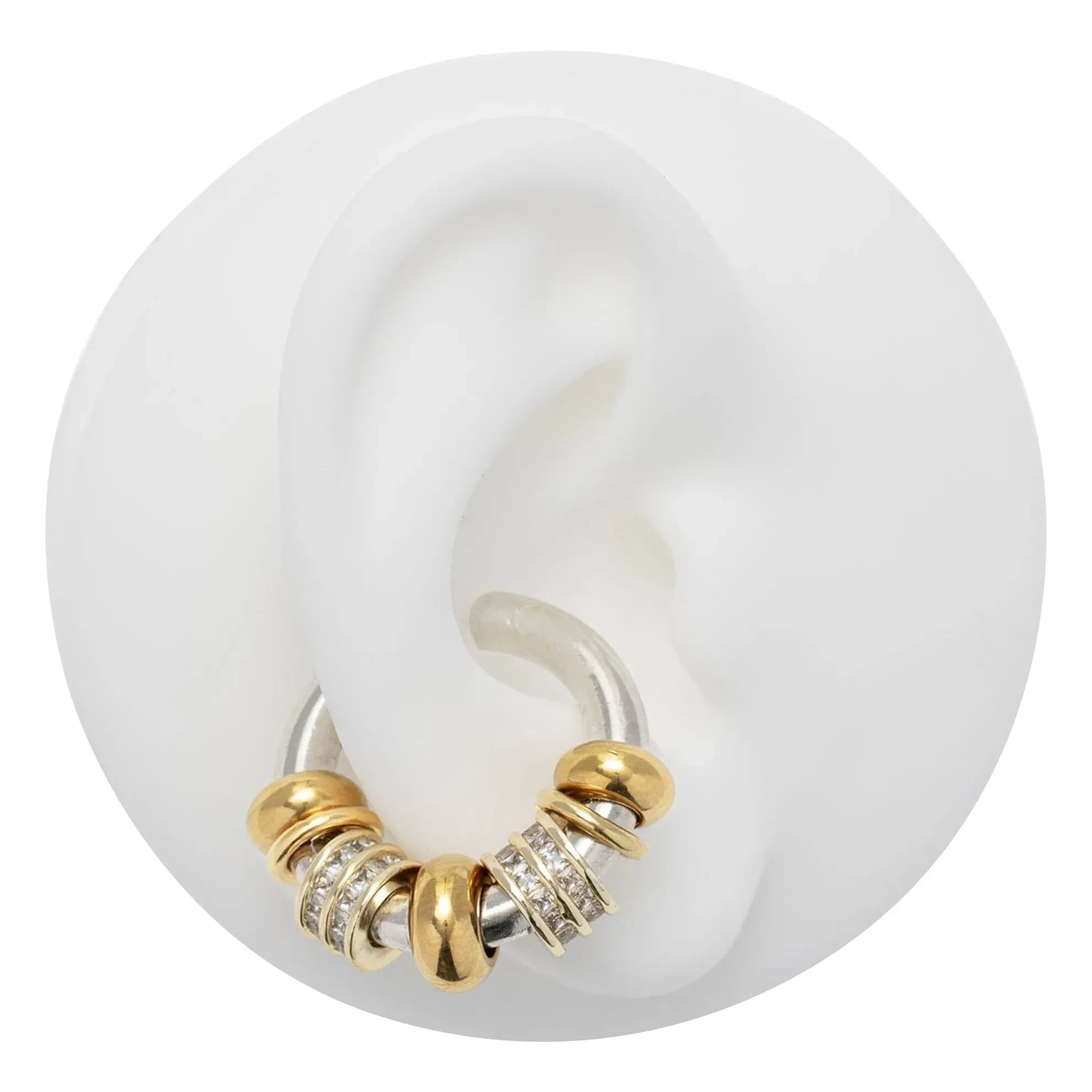 Sigal - Earcuff Amena | Oro/Plata