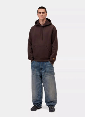 Carhartt WIP - Sudadera con capucha Chase | Marrón oscuro