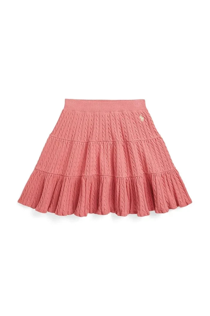 Falda de algodón para niña Polo Ralph Lauren