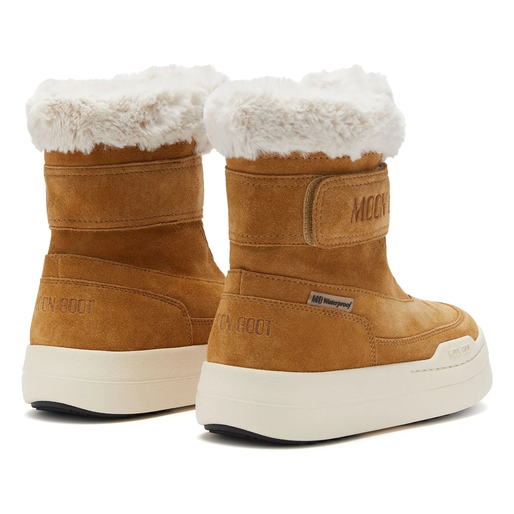 Moon Boot - Moon Boot JR Park Strap Bot Suede | Camel