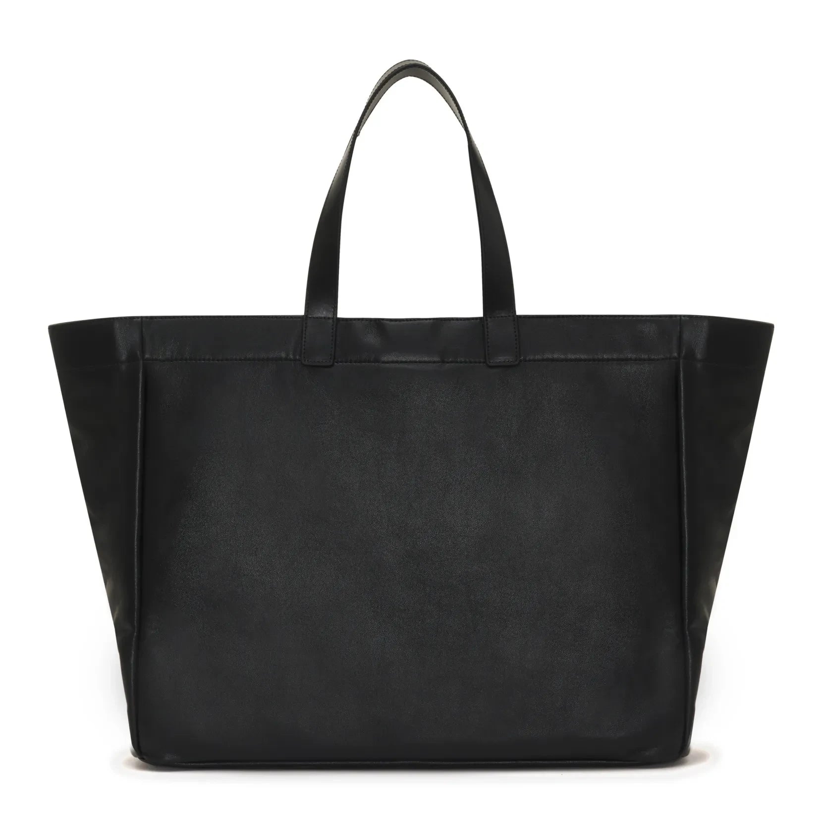 Anine Bing - Bolso shopper grande Rio Piel reciclada | Negro