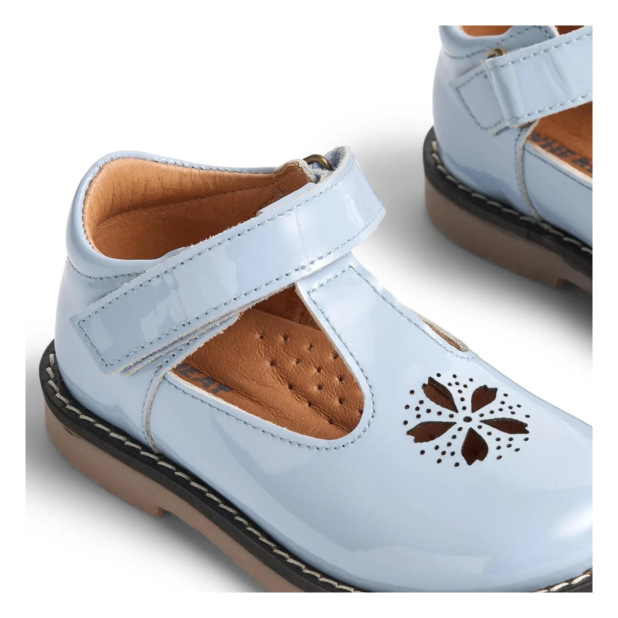 Wheat - Sandalias Mary Jane Shelby | Azul claro