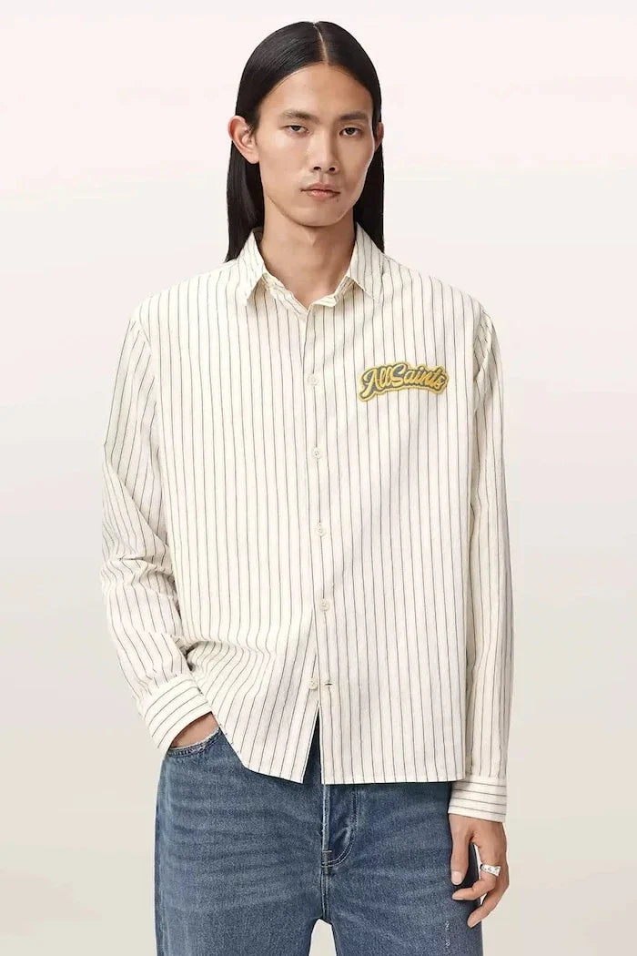 Camisa de algodón Samuel de AllSaints