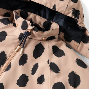 Liewood - Mono de esquí Maddy con estampado de leopardo hecho de fibras recicladas | Rosa claro