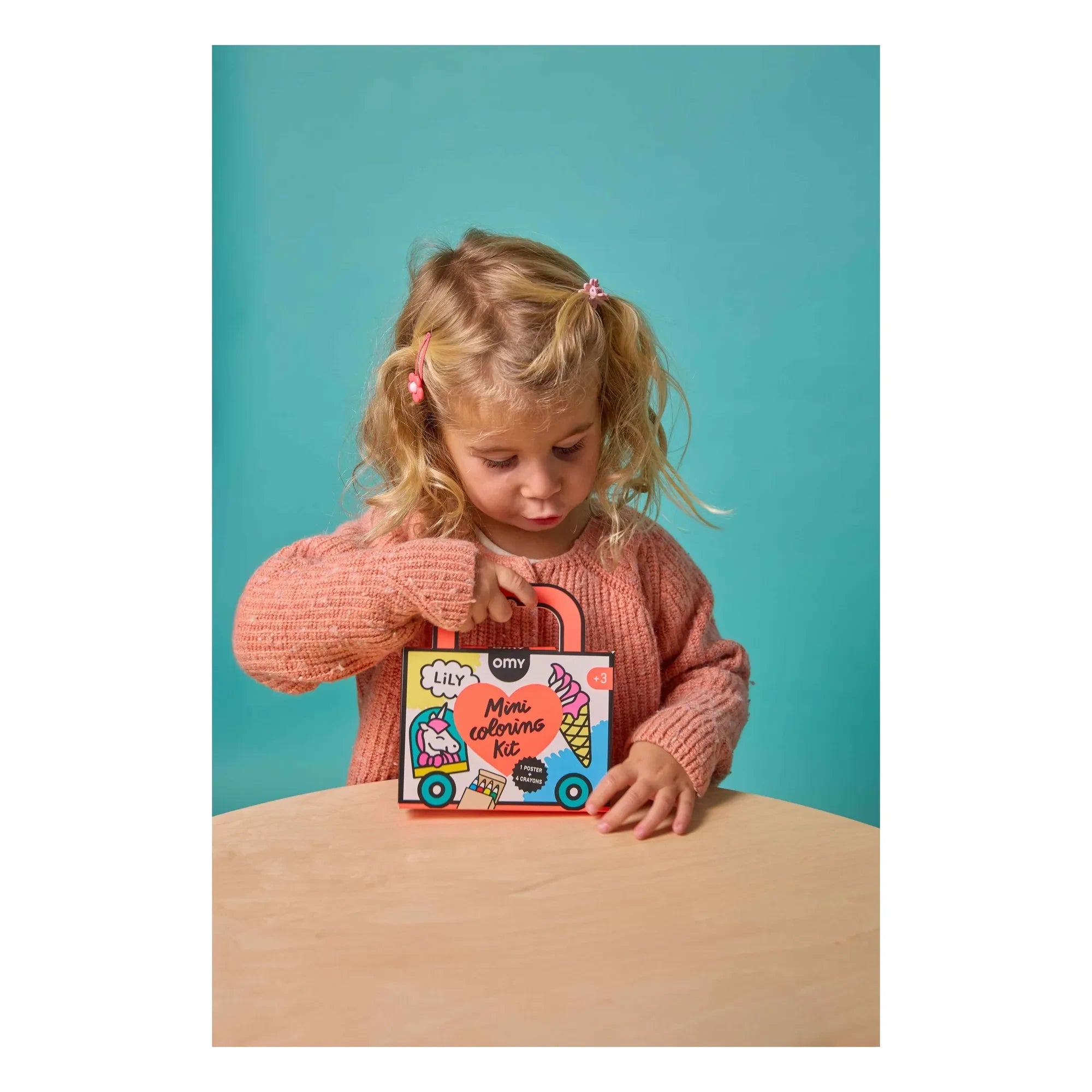 Omy - Lily mini set de colorear
