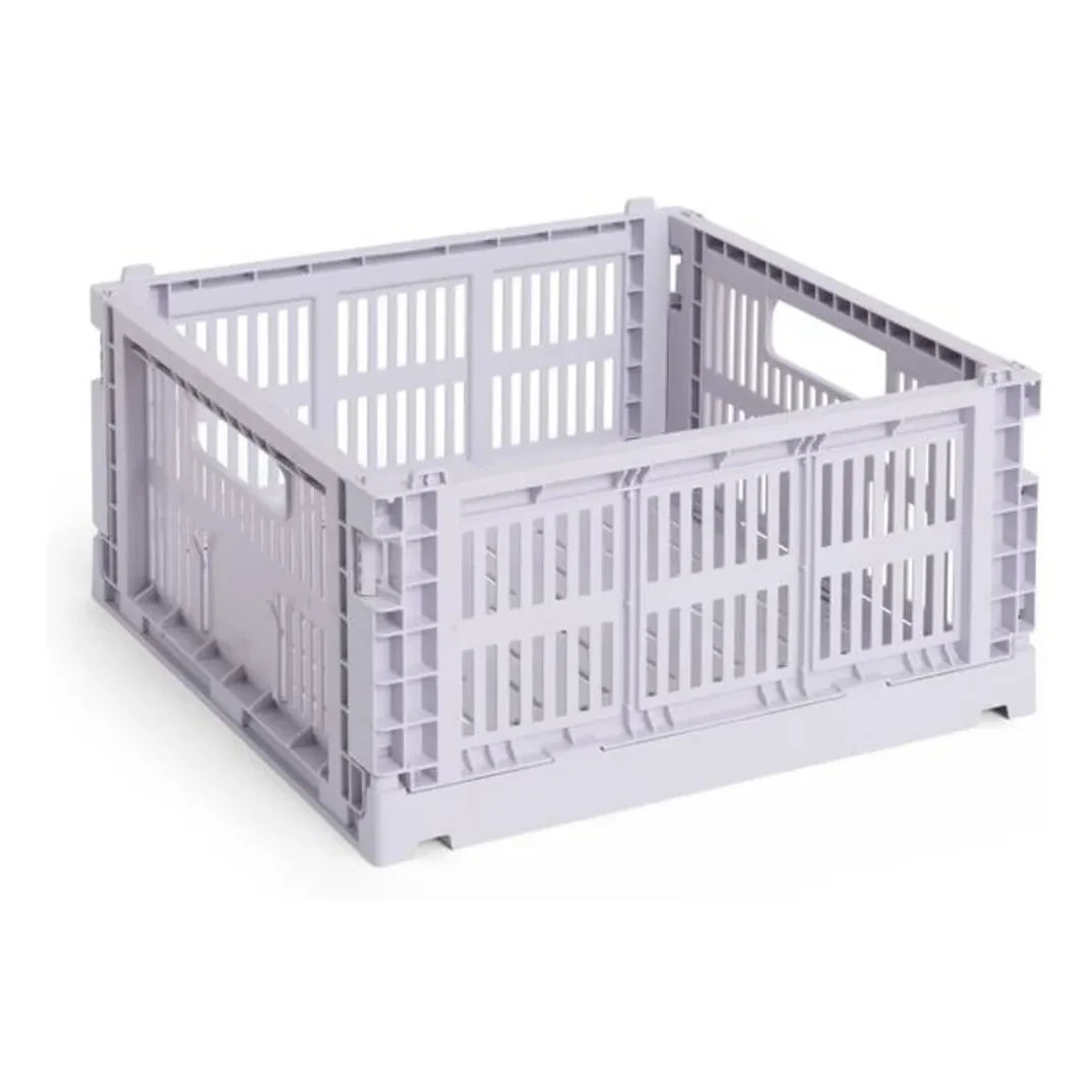 Hay - Caja Plegable Cuadrada | Lavanda