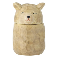 Bloomingville Mini - Puk Stoneware Saklama Kutusu | Bej