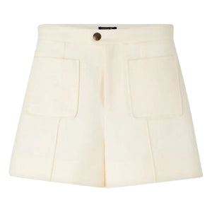 Soeur - Pantalón corto Hover de algodón | Crema