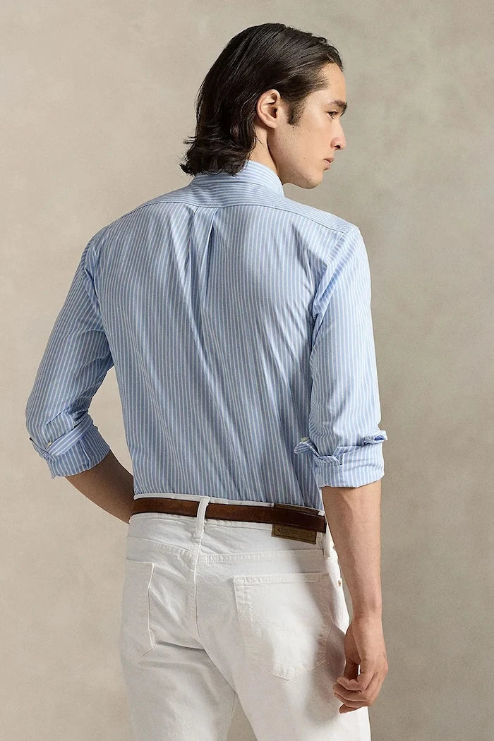 Polo Ralph Lauren camisa de algodón para hombre