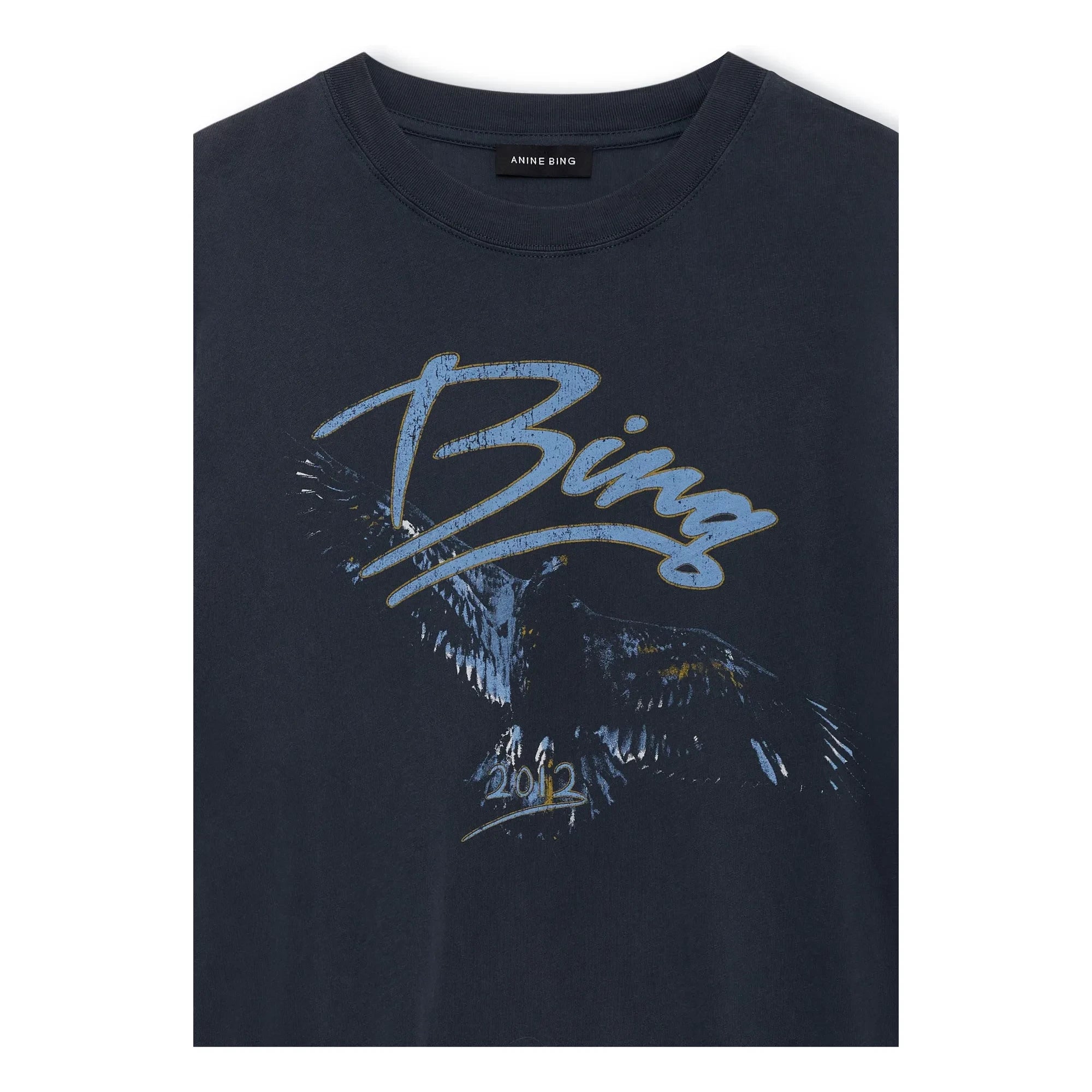 Anine Bing - Camiseta Kent | Negro