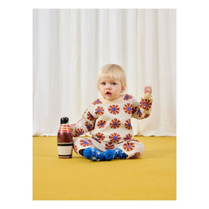 Bobo Choses - Jersey Jacquard de Algodón Orgánico | Beige