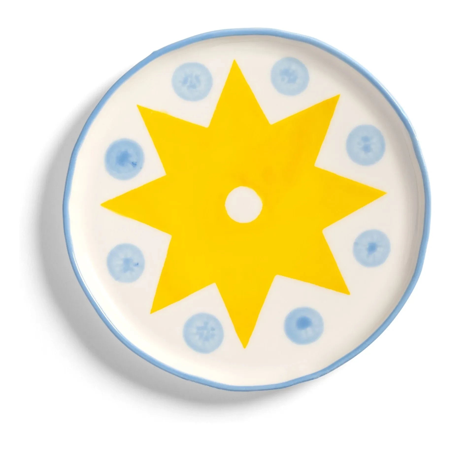 &Klevering - Platos de porcelana Festivo - Juego de 4