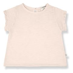 1+ en la familia - Camiseta Esparta Chiné | Rosa beige