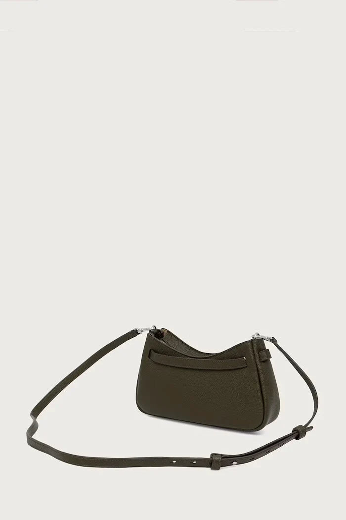 Bolso bandolera de piel Tory Burch Romy Zip para mujer