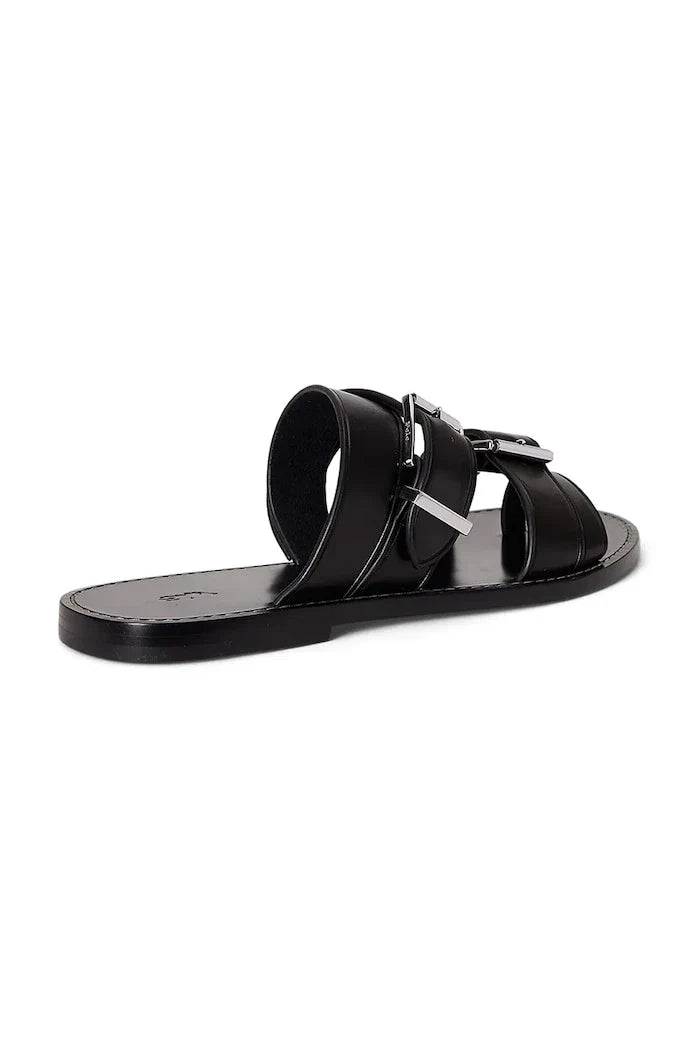 Polo Ralph Lauren Bkle Slide Sandalias de Cuero