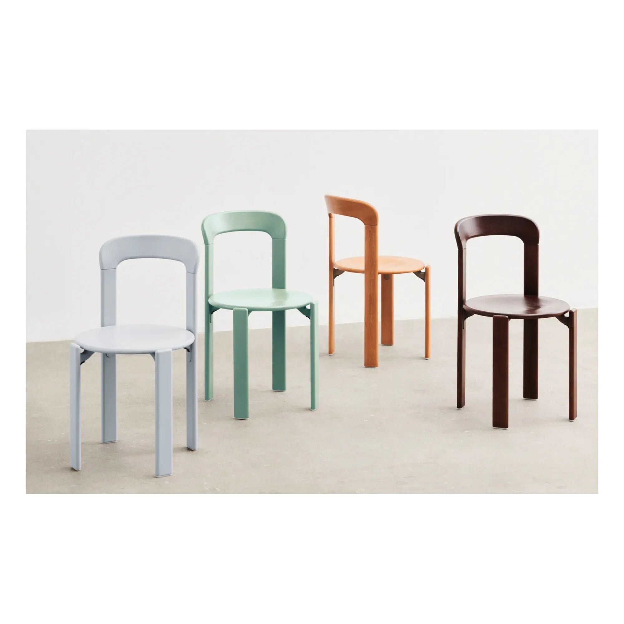Hay - Silla de madera Rey Cila - Bruno Rey | Marrón