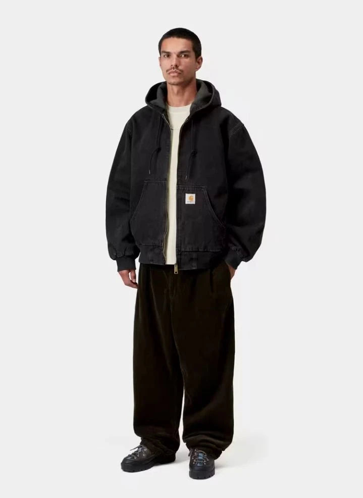 Carhartt WIP - OG Active Kapüşonlu Ceket | Siyah