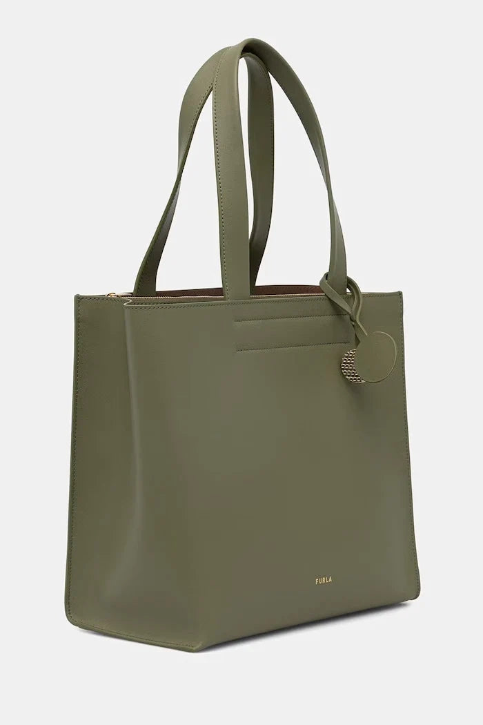 Bolso shopper de piel Furla para mujer, modelo Divide It M Tote