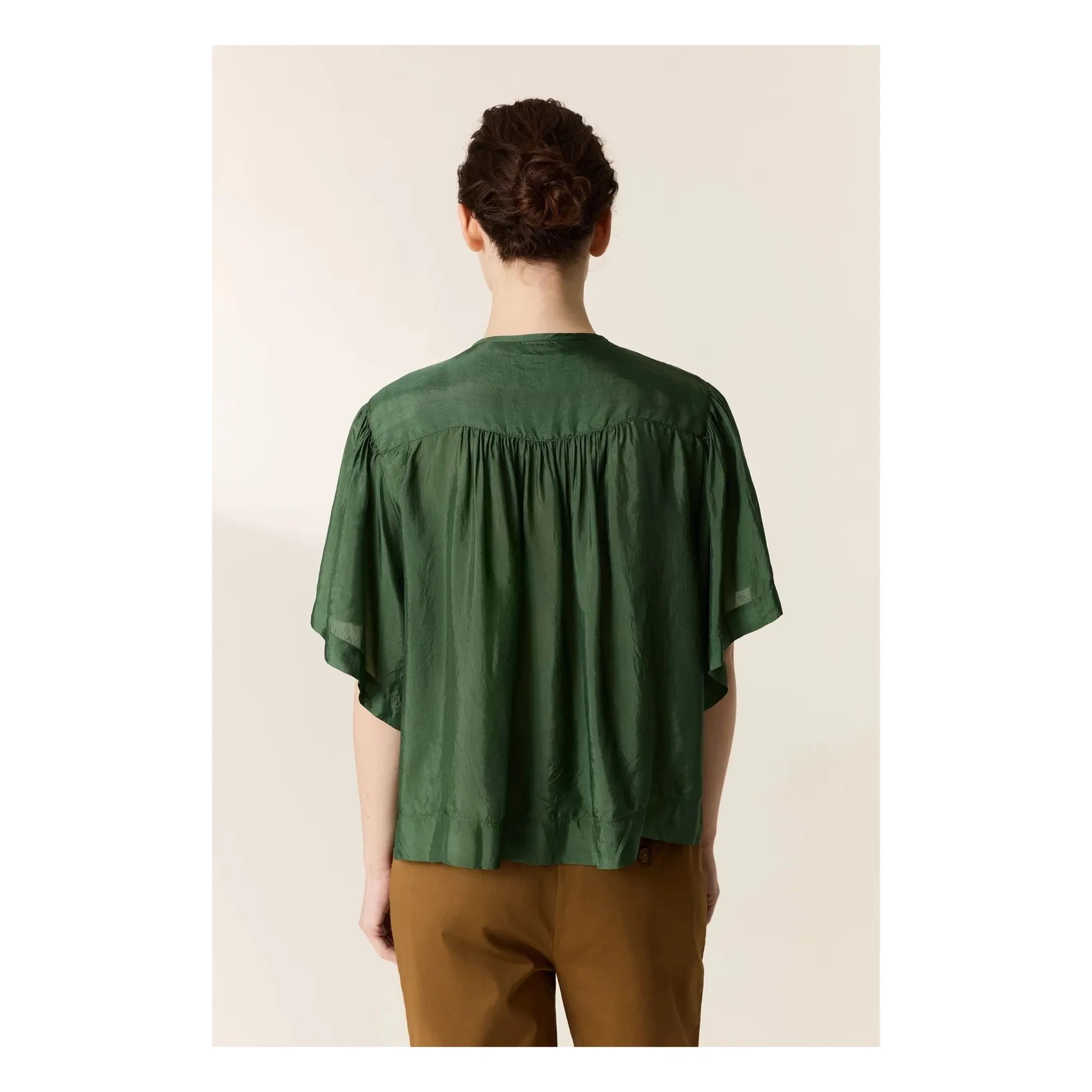 Leon & Harper - Top de punto Cocto | Verde