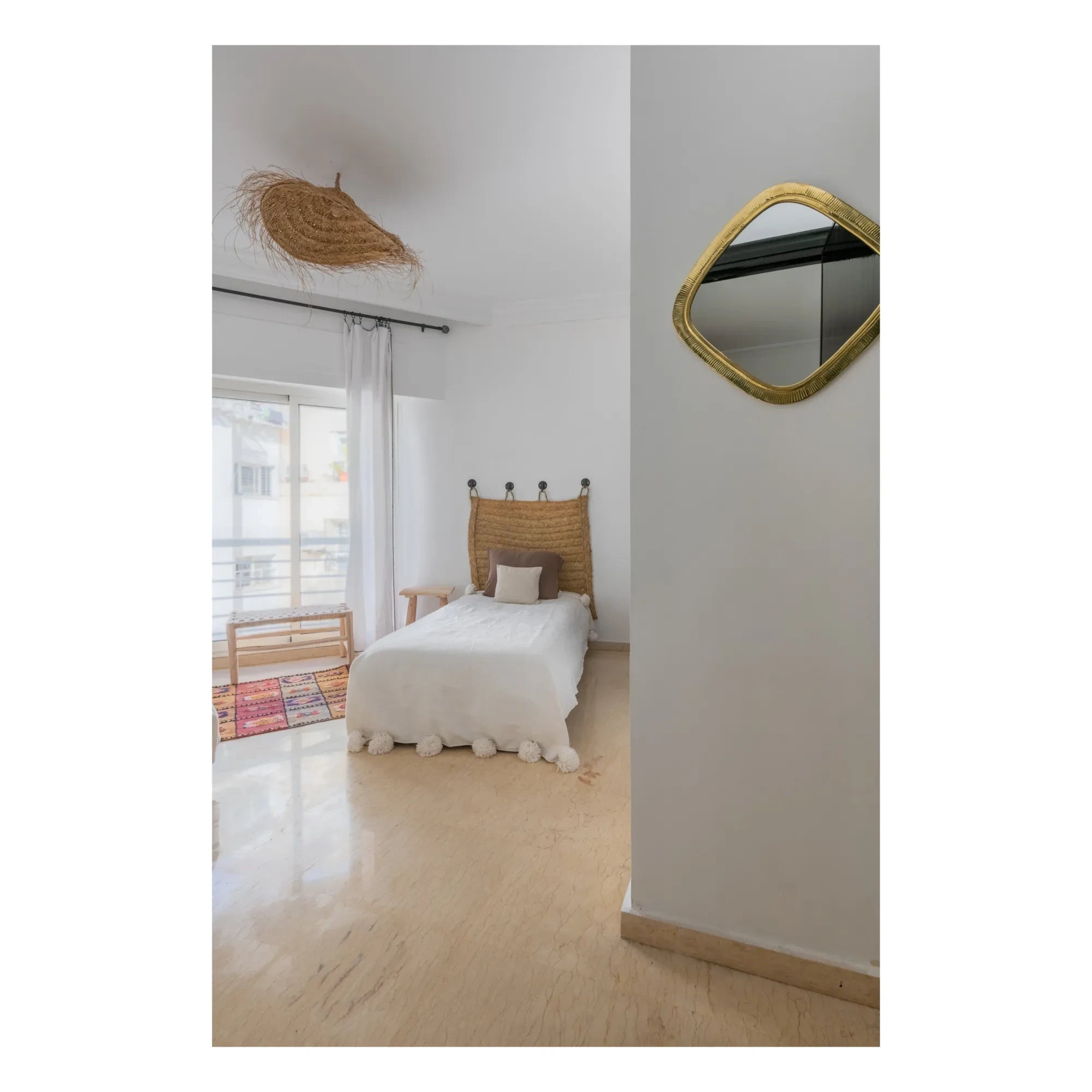 Cosydar - Cabecero de pared de fibra natural