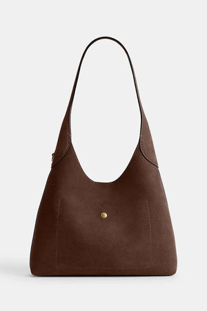 Bolso de hombro Brooklyn de ante para mujer Coach 28