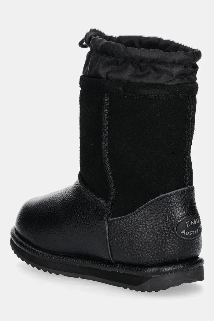 Botas de nieve infantiles de cuero Puggle de Emu Australia