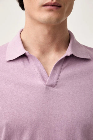 Polo para hombre Marc O'Polo con detalles de lino