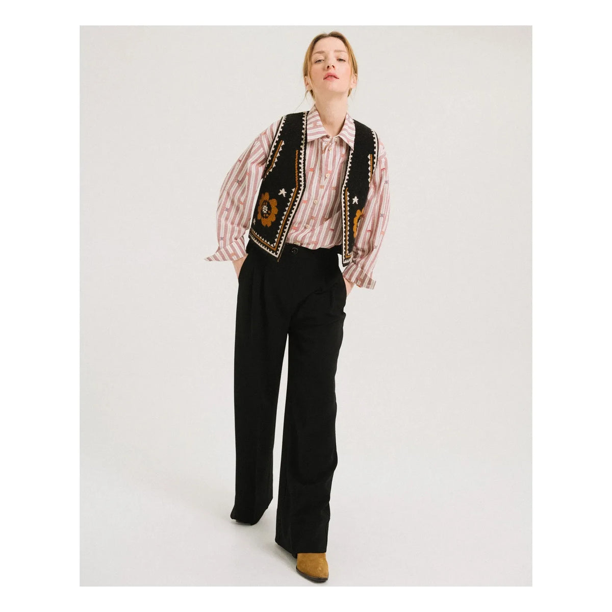 Tinsels - Chaleco sin mangas | Negro