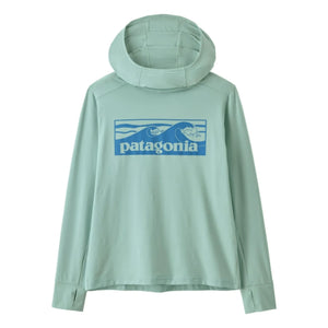 Patagonia - Sudadera con Capucha de Fibras Recicladas Vagues SW | Azul claro