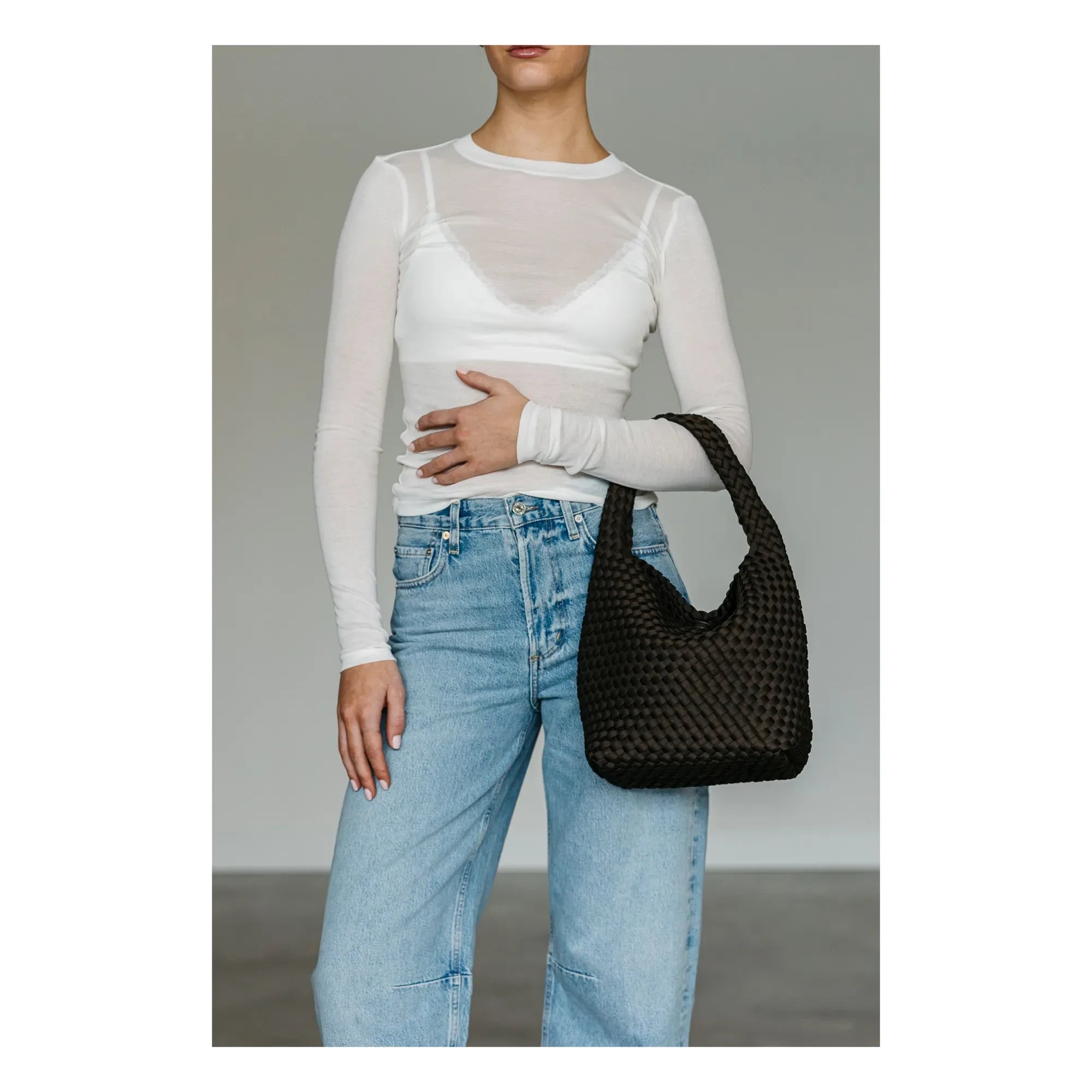 Marrea - Marrea Bolso Cesta | Marrón Oscuro