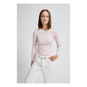 Indee - Jersey a rayas Vesuvio | Rosa