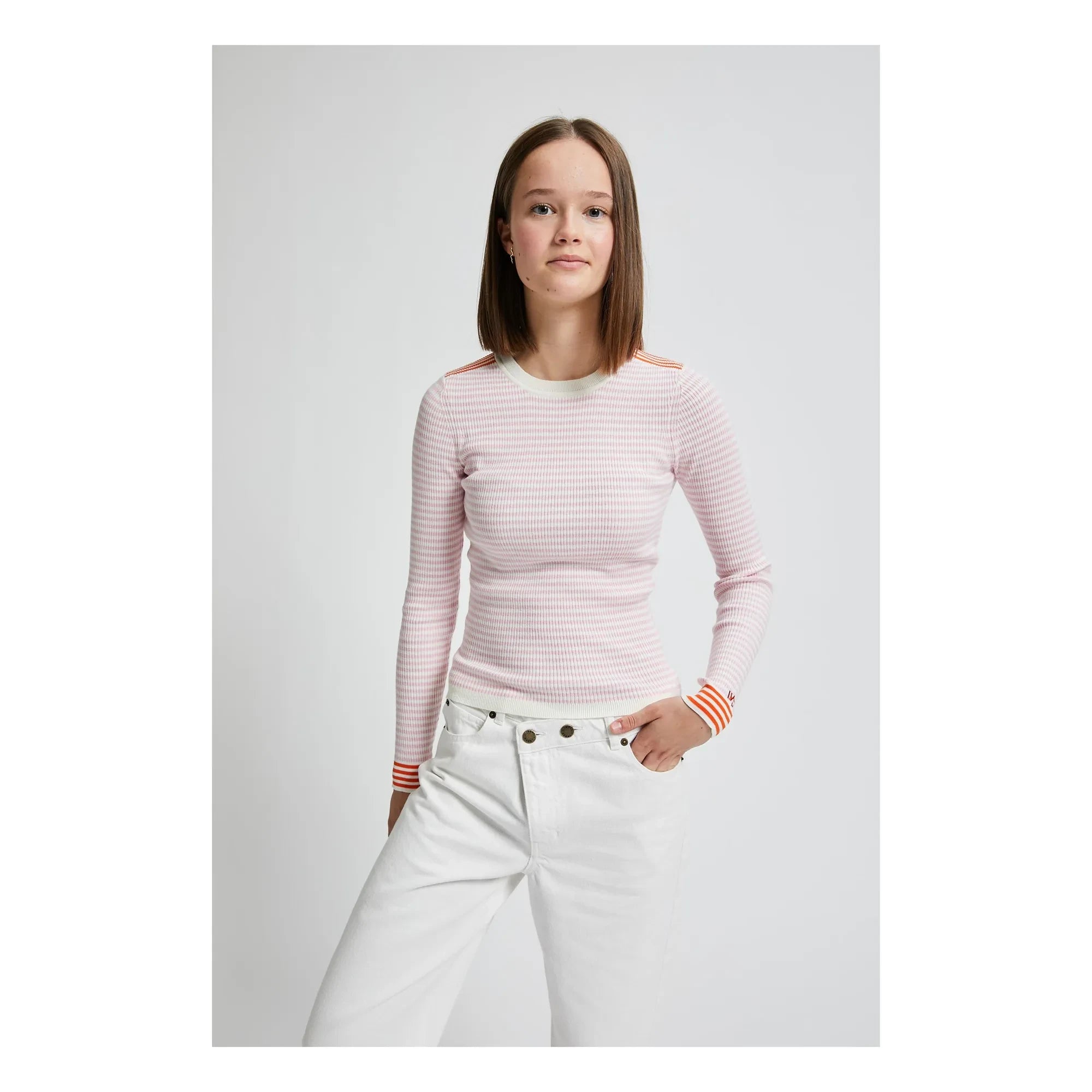 Indee - Jersey a rayas Vesuvio | Rosa