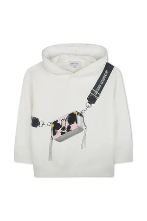 Sudadera con capucha de algodón MARC JACOBS para niños