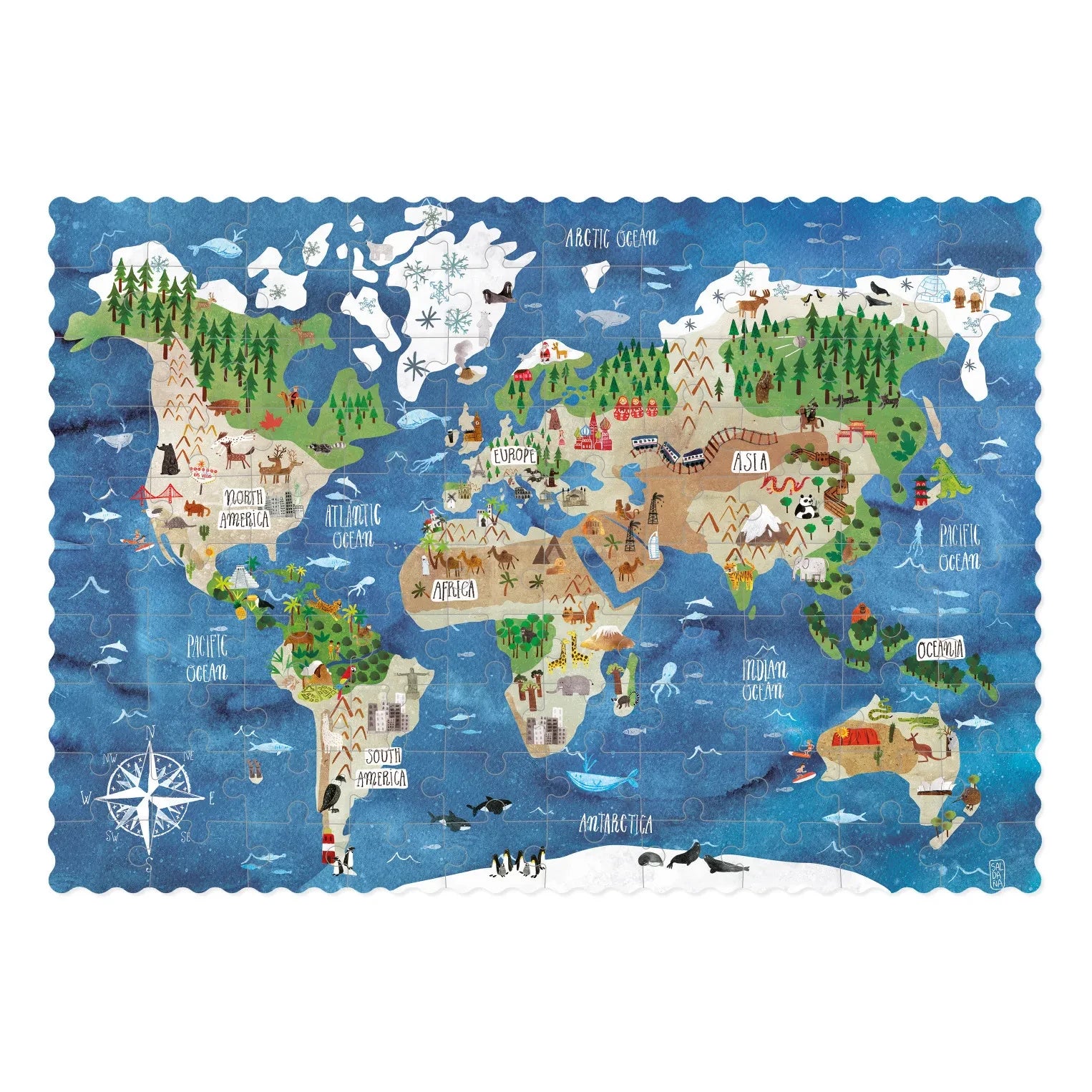 Londji - Descubre el mundo, puzle de bolsillo