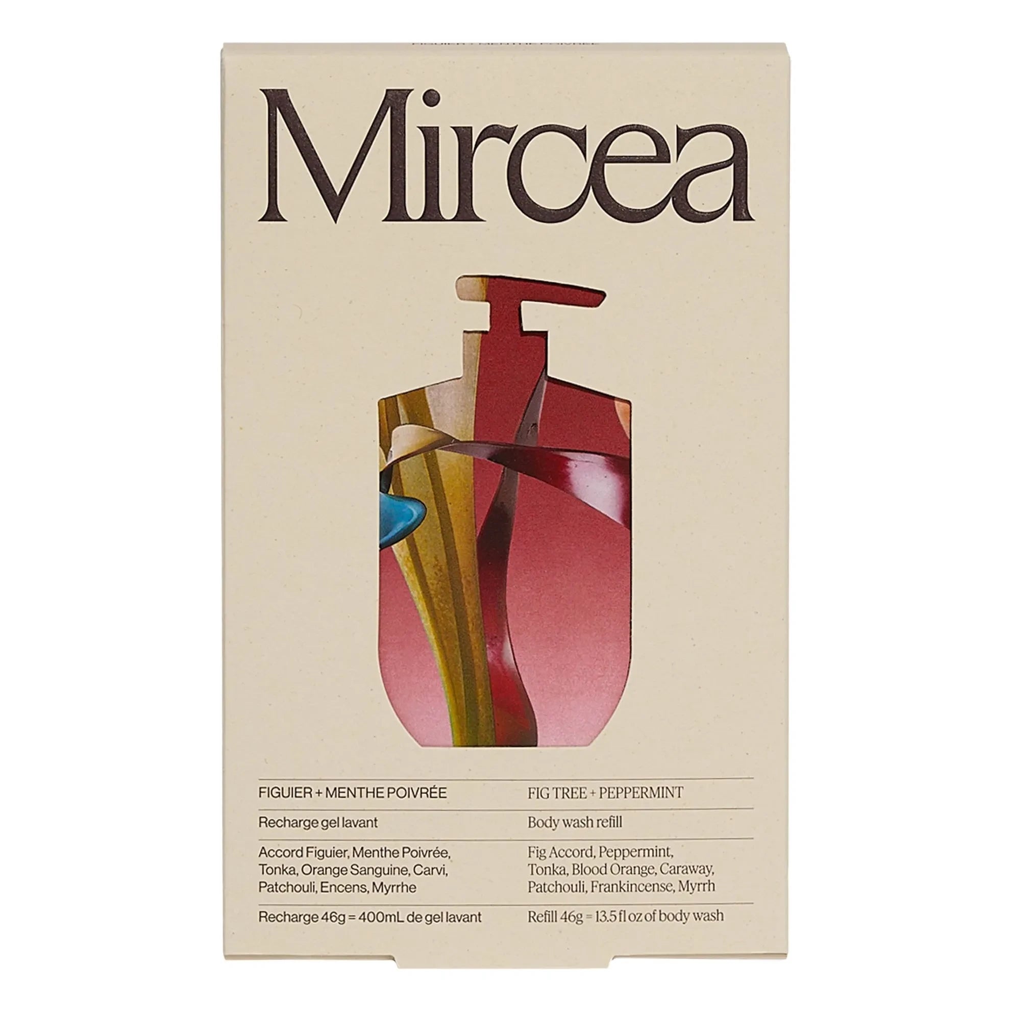 Mircea - Gel de ducha higienizante Higuera + Menta - 400ml