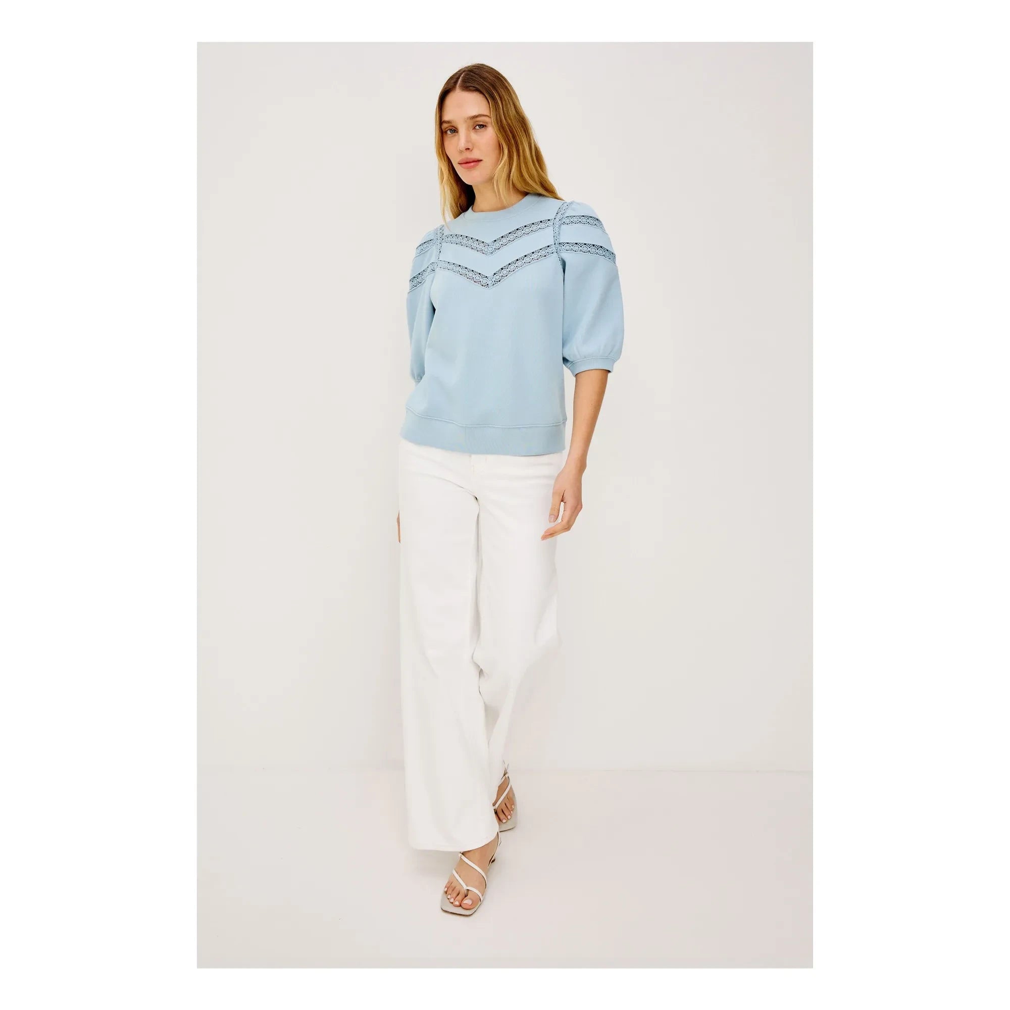 Rails - Jersey bordado Adria | Azul