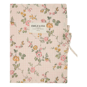 Emile et Ida - Funda de libro de salud Rosier | Crudo