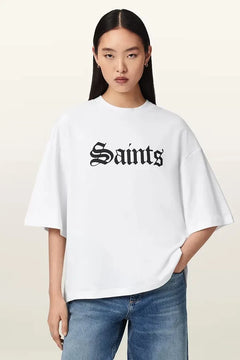 AllSaints SAINT Camiseta de algodón