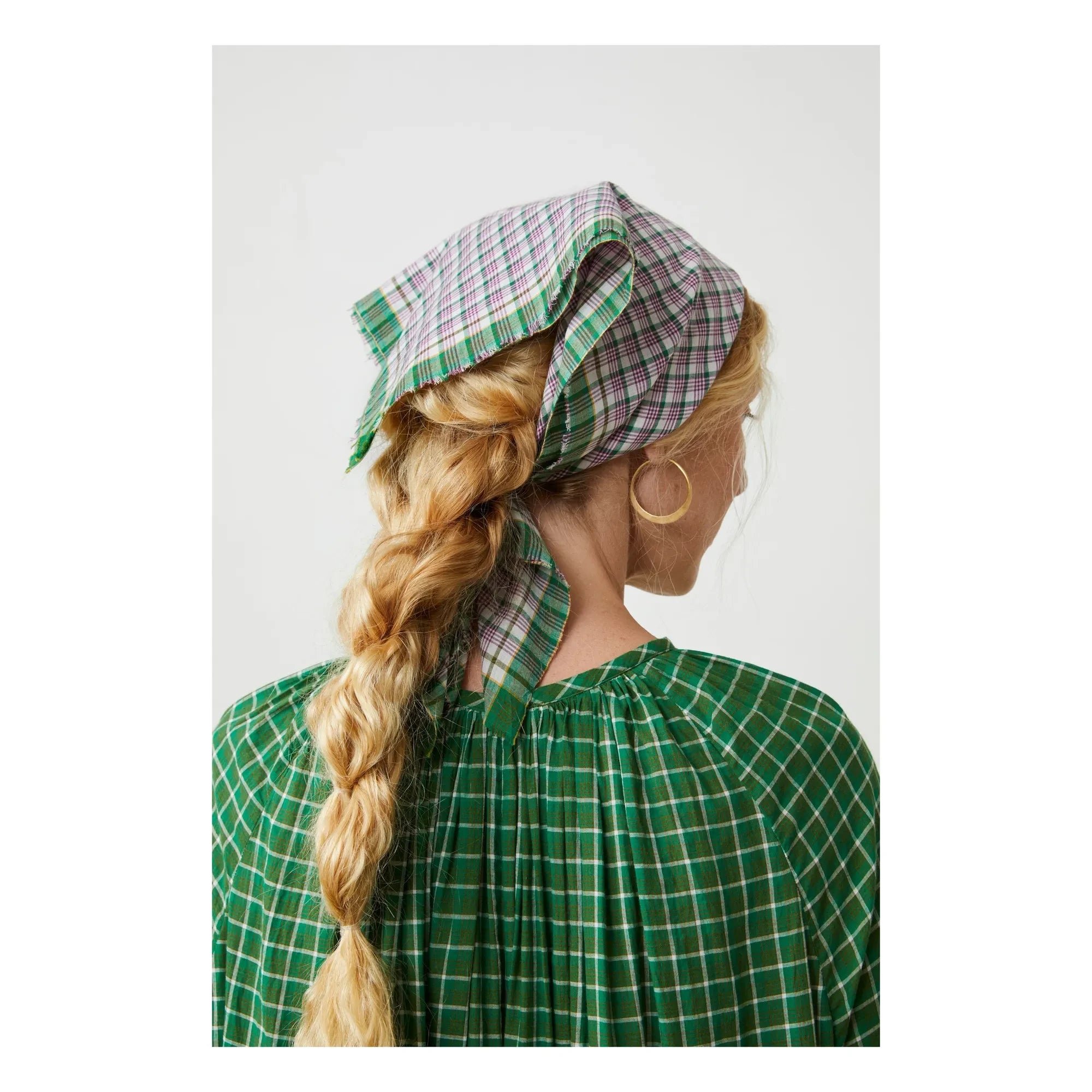 Moismont - Foulard Messager N°818 Algodón | Verde