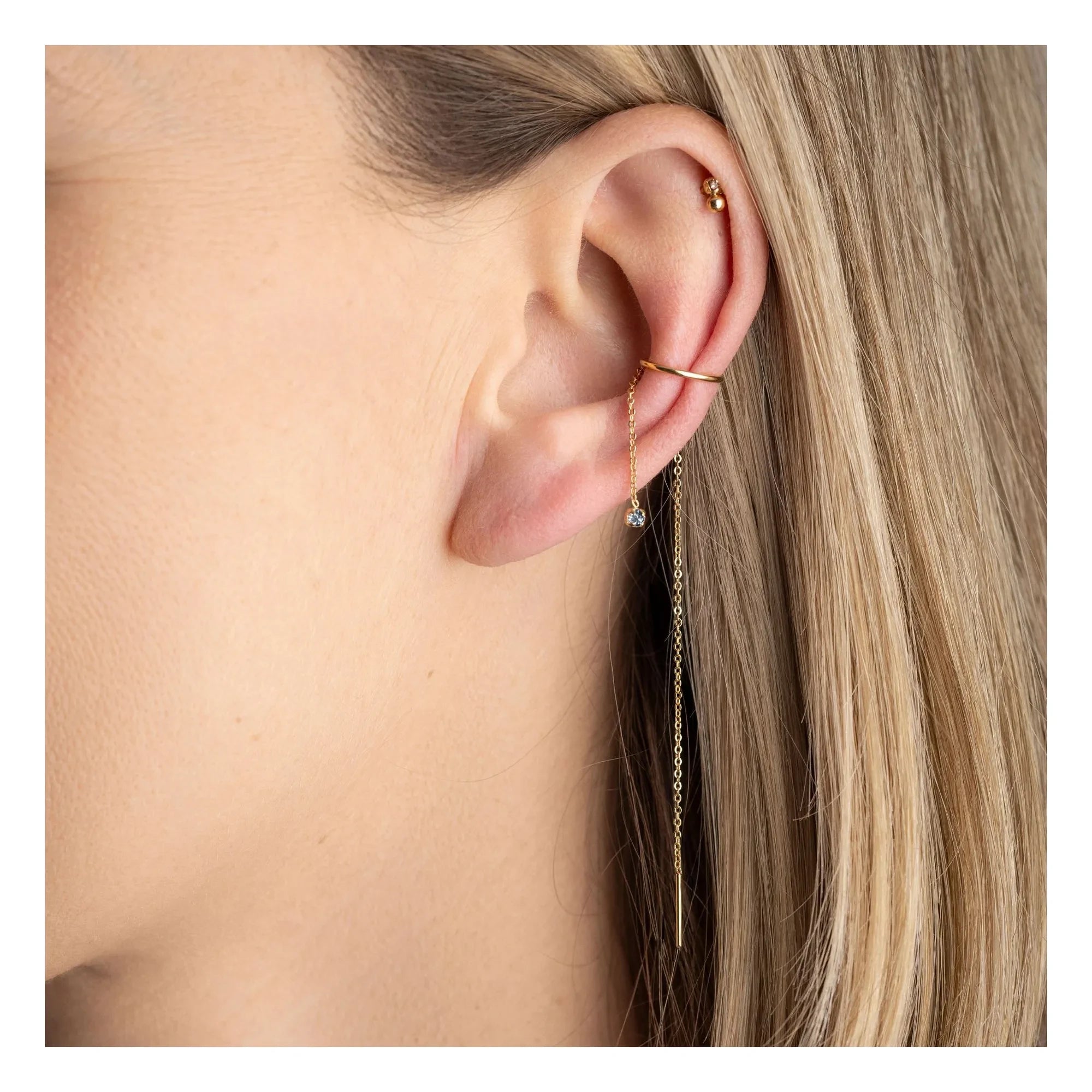 April Please - Earcuff Mael | Azul