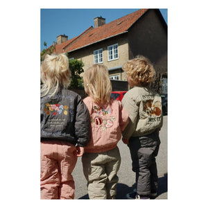 Konges Sløjd - Chaqueta Bomber Juno Sweet Candy | Rosa